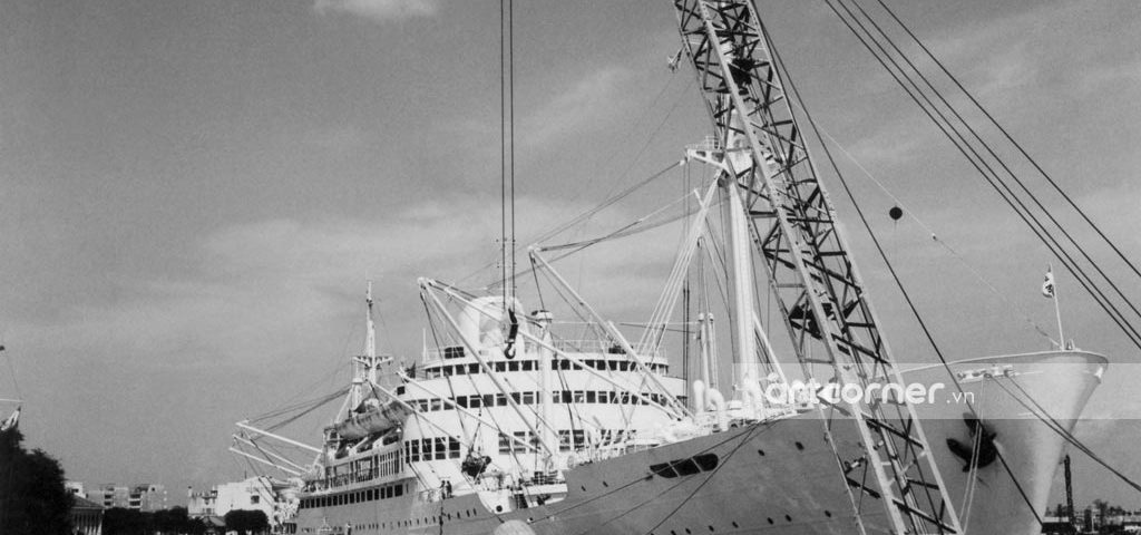 Sài Gòn xưa - Sài Gòn Port - Cảng Sài Gòn - 1957