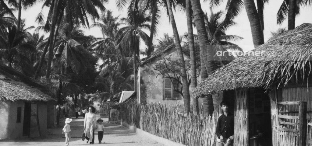 Nha Trang xưa - Cảnh làng quê - Việt Nam countryside - Nha Trang - 1959