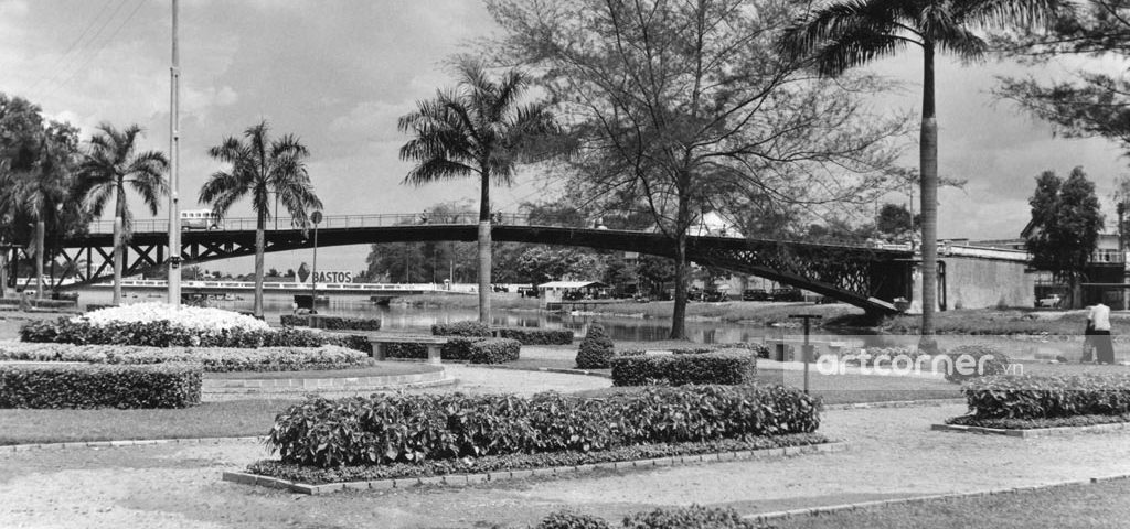 Sài Gòn xưa - Mống Bridge - Cầu Mống - Sài Gòn - 1959