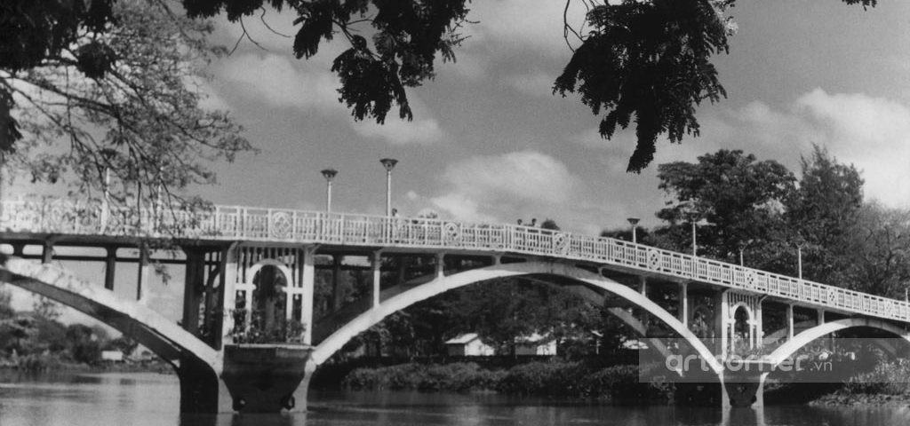 Sài Gòn xưa - The bridge in The Botanical Garden - Cầu trong Thảo Cầm Viên - Sài Gòn - 1961