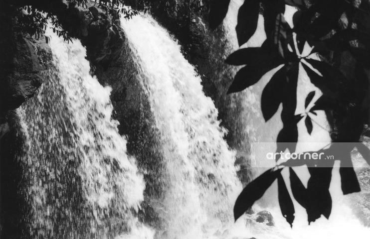 Đà Lạt xưa - Thác Liên Khàng - Liên Khàng waterfall - Đà Lạt - 1965