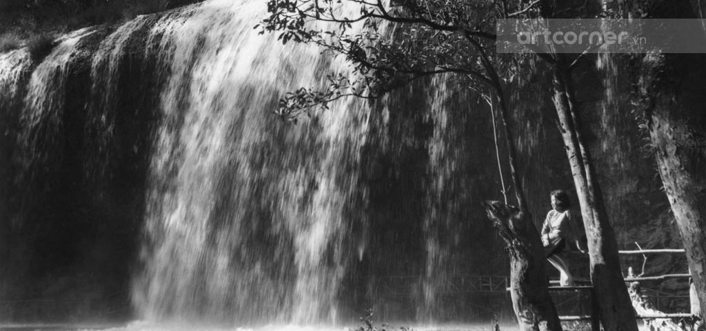 Đà Lạt xưa - Thác Prenn - Prenn waterfall - Đà Lạt - 1954