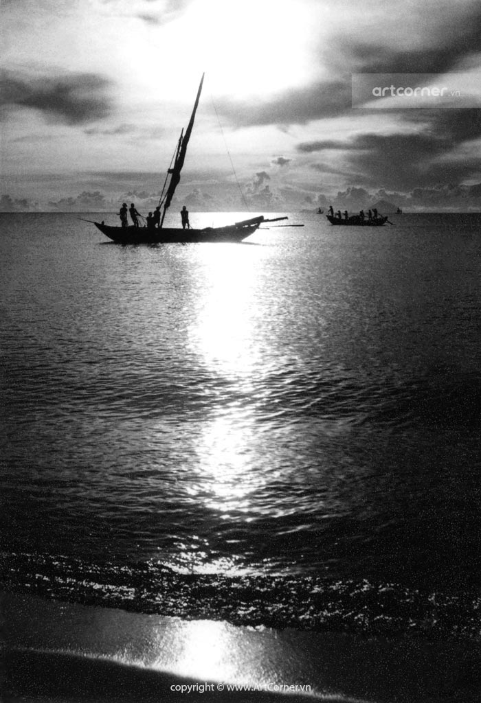 Huế xưa - Sông Hương - Hương River - 1961