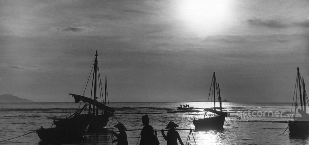 Nha Trang xưa - Biển Nha Trang - Nha Trang Beach - 1959