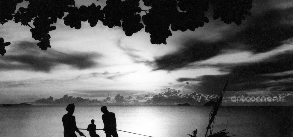 Nha Trang xưa - Biển Nha Trang - Nha Trang Beach - 1959