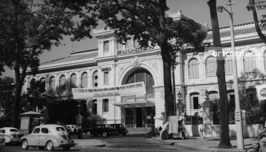 Bưu điện Trung tâm Sài Gòn, Sài Gòn (1960s) ArtCorner.vn