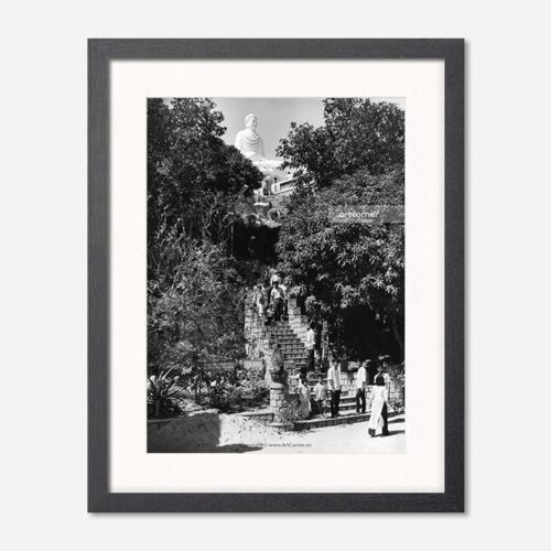 Toàn cảnh Thích Ca Phật đài Vũng Tàu 1965 khung đen - Biểu tượng văn hóa Phật giáo