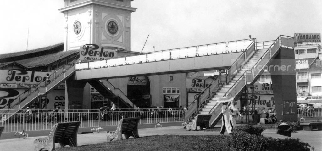 Sài Gòn xưa - Bến Thành Market - Chợ Bến Thành - Sài Gòn - 1969