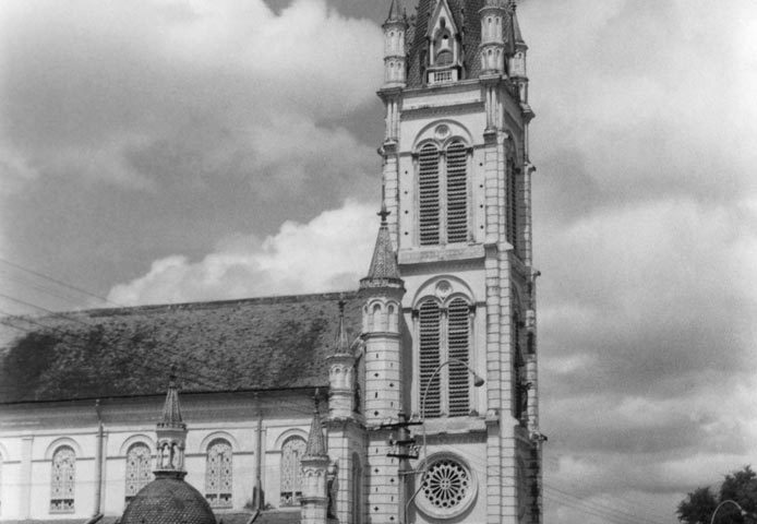 Sài Gòn xưa - Tân Định Church - Nhà thờ Tân Định - Sài Gòn - 1957