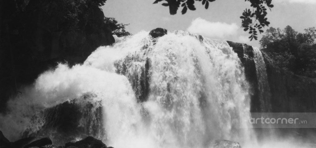Đà Lạt xưa - Thác Gougah - Gougah waterfall - Đà Lạt - 1955