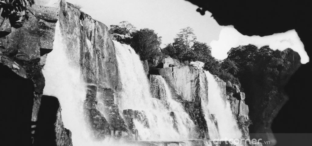 Đà Lạt xưa - Thác Pongour - Pongour waterfall - Đà Lạt - 1957