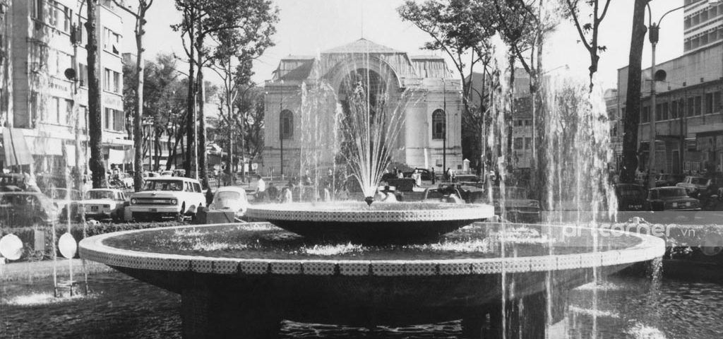 Sài Gòn xưa - National Committee Hall and Lam Sơn Square - Trụ sở Quốc hội và Công trường Lam Sơn - Sài Gòn - 1968