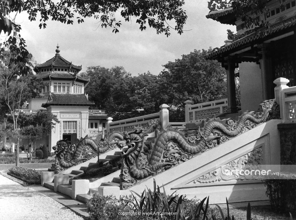 Sài Gòn xưa - The National Museum and King Hùng Temple - Viện Bảo tàng và Đền Hùng Vương - Sài Gòn - 1957