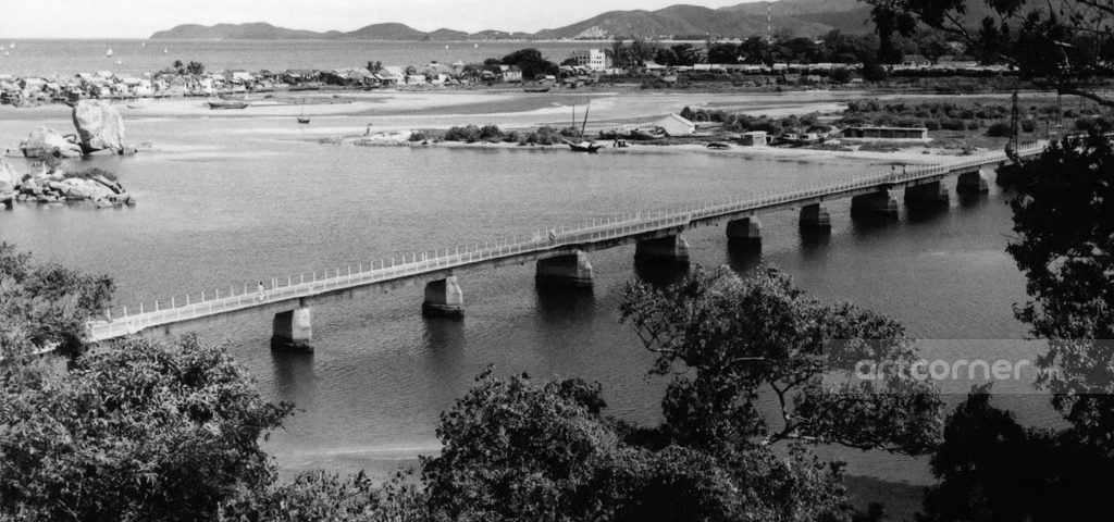 Nha Trang xưa - Cầu Xóm Bóng - Bóng Village Bridge - Nha Trang - 1957