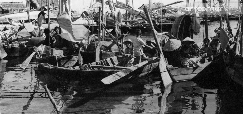 Nha Trang xưa - Làng chài - Nha Trang - 1957