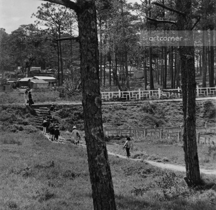Đà Lạt xưa - Hồ Hoàng Văn Thụ - Hoàng Văn Thụ lake - Đà Lạt - 1963