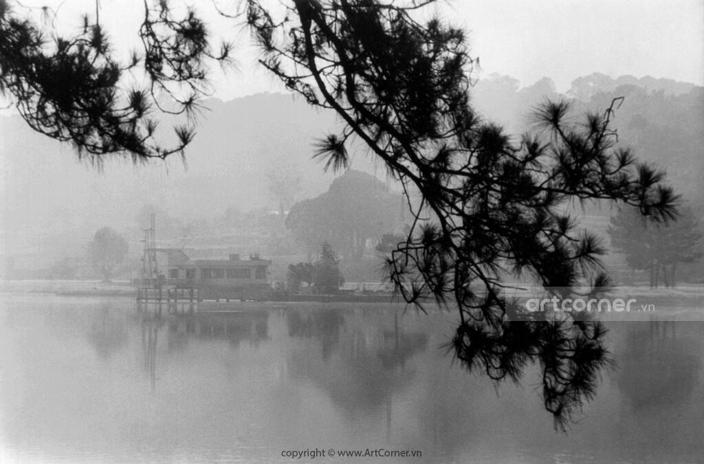 Đà Lạt xưa - Sương mờ giăng mặt hồ - Fog on lake - Đà Lạt - 1978