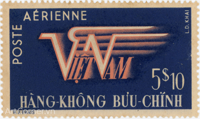 1952-03-08-b-tem-vnch-hang-khong-buu-chinh-viet-nam-tung-canh