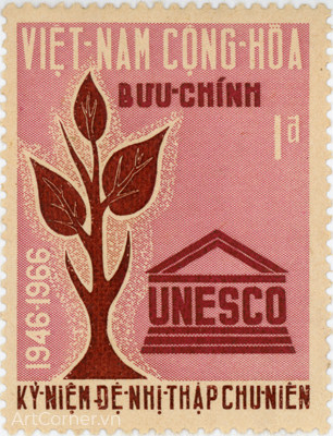 1966-12-15-a-A79-tem-vnch-ky-niem-de-nhi-thap-chu-nien-unesco