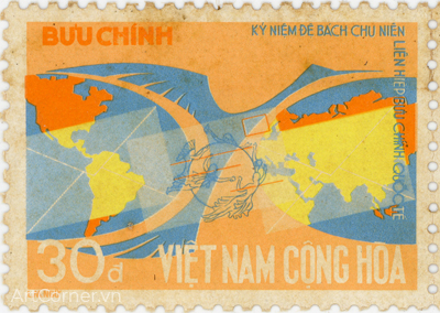 1974-10-09-b-A172-tem-vnch-ky-niem-de-bach-chu-nien-lien-hiep-buu-chinh-quoc-te